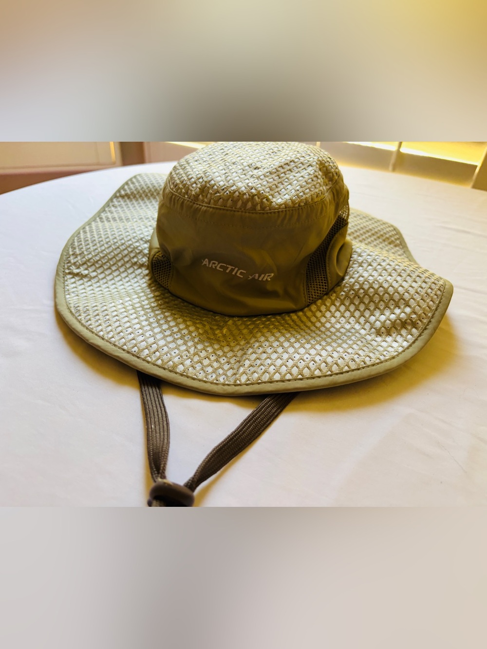 Sun Hat ~ Adjustable ~ Khaki or Brown ~ Gardening or Summer ~